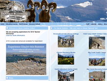 Tablet Screenshot of glacierinstitute.org